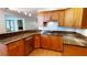 Kitchen with granite countertops, stainless steel appliances, and ample storage space at 5300 Haynes Creek Dr, Loganville, GA 30052