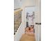 Stairway closet converted to a dog room at 1059 Rockford Township Sw Dr, Marietta, GA 30064