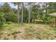 Large grassy backyard with mature trees, providing ample space for recreation and privacy at 4102 Barr Cir, Tucker, GA 30084