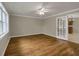 Sun-drenched living room showcasing hardwood floors and an open layout, ideal for entertaining and relaxation at 4102 Barr Cir, Tucker, GA 30084