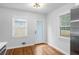 Eat-in kitchen area with a glass door and large windows for natural light at 1719 San Gabriel Ave, Decatur, GA 30032