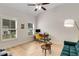 Office featuring natural light, modern furniture, and hardwood floors at 4960 Iris St, Cumming, GA 30040