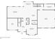 Detailed first floor plan showcasing the layout of the living spaces at 992 Marbury Sw Ct, Marietta, GA 30064