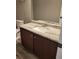 Bathroom vanity featuring granite countertop and chrome faucet at 948 Regency Dr, Lawrenceville, GA 30044