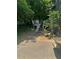 Backyard with wooden deck and stairs at 2977 Lowe Trail Ne Trl, Marietta, GA 30066