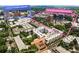 Aerial view highlighting nearby landmarks like Ponce City Market and Fourth Ward Park at 616 Angier Ne Ave # 4, Atlanta, GA 30308