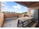 Outdoor patio features an open-air design with picnic-style seating and open sky views at 616 Angier Ne Ave # 4, Atlanta, GA 30308