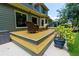 Inviting back deck with comfortable seating and ample space for outdoor entertaining and relaxation at 650 Chestatee Creek Nw Dr, Acworth, GA 30101