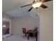 Bedroom featuring neutral walls, plush carpeting, and a comfortable workspace area at 650 Chestatee Creek Nw Dr, Acworth, GA 30101