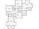 Detailed floor plan showcasing the layout of bedrooms, bathrooms, and closet space at 650 Chestatee Creek Nw Dr, Acworth, GA 30101