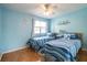 Comfortable bedroom with twin beds, nautical decor, and plenty of natural light at 104 Powell Cv, Decatur, GA 30030