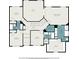 Upstairs floor plan highlighting bedroom sizes, including the primary bedroom with walk-in closets at 229 Traditions Drive Southeast Dr, Loganville, GA 30052