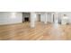 Finished basement features hardwood floors, a fireplace, and crisp white trim at 4049 Northlake Creek Cv, Tucker, GA 30084
