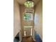 Open foyer with a modern chandelier and large windows providing natural light at 10950 Glenhurst, Duluth, GA 30097