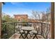 Charming balcony with outdoor seating and a view of the surrounding neighborhood at 1430 Dresden Ne Dr # 215, Atlanta, GA 30319