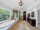 A bright primary bath features a standalone tub and a dark wood vanity at 4157 Berkeley Nw Lndg, Kennesaw, GA 30144