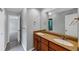 Bathroom with double sinks and large mirror at 4157 Berkeley Nw Lndg, Kennesaw, GA 30144
