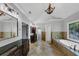 Spacious bathroom with a standalone tub, dark wood vanity and luxury finishes at 4157 Berkeley Nw Lndg, Kennesaw, GA 30144