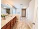 The bathroom features a double sink vanity, garden tub and separate shower at 4978 Arborview Pkwy, Acworth, GA 30101