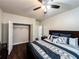 Well-lit bedroom with closet and ample space at 4978 Arborview Pkwy, Acworth, GA 30101