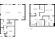 Detailed floor plan showcasing the layout of the home including the living room, kitchen, and bedrooms at 560 Vandenburg Dr, Villa Rica, GA 30180