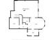 Basement floor plan featuring a recreation room, bathroom, and bonus rooms at 1335 Joy Ct, Suwanee, GA 30024