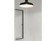 Close up of a modern powder room with stylish lighting, and electrical outlet on white wall at 2335 Mason Dr # D27, Atlanta, GA 30316