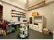 Hobby room with storage, shelving, containers and work surfaces at 1170 Spring Oak Way, Cumming, GA 30041
