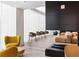 Inviting lounge with designer furnishings, a cozy fireplace, and ample natural light at 3324 Peachtree Ne Rd # 2518, Atlanta, GA 30326