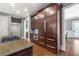 Well-appointed kitchen featuring a large refrigerator, granite counters, and stainless appliances at 2291 Falmouth Se Ct # 23, Smyrna, GA 30080