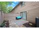 Secluded patio with comfortable seating and lush greenery offering a peaceful outdoor retreat at 301 Parkaire Xing, Marietta, GA 30068