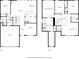 House floor plans featuring two floors, floor 1 and floor 2 with multiple rooms at 606 Lorimore Pass, Canton, GA 30115