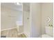 Bathroom featuring a shower and separate soaking tub at 1399 Cutters Mill Dr, Lithonia, GA 30058