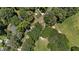 Areal view of property surrounded by woods at 2839 Orion Dr, Decatur, GA 30033