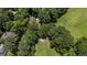 Areal view of property with trees and an open field at 2839 Orion Dr, Decatur, GA 30033