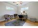 Bright home office with desk and casual seating, offering a functional and stylish workspace at 2985 Westbury Dr, Decatur, GA 30033
