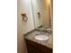 Bathroom vanity with granite countertop and stylish faucet at 4525 N Landing Dr, Marietta, GA 30066