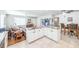 Open kitchen featuring an island with seating and granite countertops at 1279 Skyhaven Se Rd, Atlanta, GA 30316
