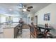 Bright eat-in kitchen with a granite island and dining table at 1279 Skyhaven Se Rd, Atlanta, GA 30316