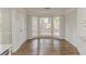 Eat-in kitchen area with a bay window that offers an abundance of natural light and a view of the backyard at 3614 Spring Leaf Ln, Acworth, GA 30101