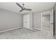 Gray bedroom with a closet and carpet at 2680 Pine Tree Ne Rd # 2, Atlanta, GA 30324