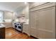 Gourmet kitchen features stainless steel appliances, and adjacent refrigerator and freezer at 510 Heards Ferry Rd, Atlanta, GA 30328
