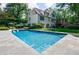 Wonderful pool with ample patio seating and shade at 510 Heards Ferry Rd, Atlanta, GA 30328