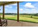 Picturesque scenery from back porch with vast lawn and wooded acreage at 5315 Hendrix Rd, Cumming, GA 30040