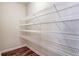 A walk-in pantry that features wire shelving at 6470 Saint Mark Way, Fairburn, GA 30213