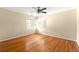 Bedroom with gleaming hardwood floors and sun-filled windows at 1120 Briarcliff Ne Rd # 5, Atlanta, GA 30306