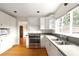 Bright kitchen featuring stainless steel appliances, stone countertops, and white cabinetry at 1120 Briarcliff Ne Rd # 5, Atlanta, GA 30306