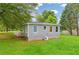 Back exterior view of home with green grass at 2199 Clairmont Cir, Snellville, GA 30078