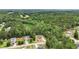 Beautiful aerial view of the home nestled in a mature tree setting in the neighborhood at 509 Grace Ln, Villa Rica, GA 30180
