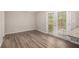 Bright dining area offers hardwood flooring and access to the deck at 637 Carlouetta Sw Rd, Mableton, GA 30126